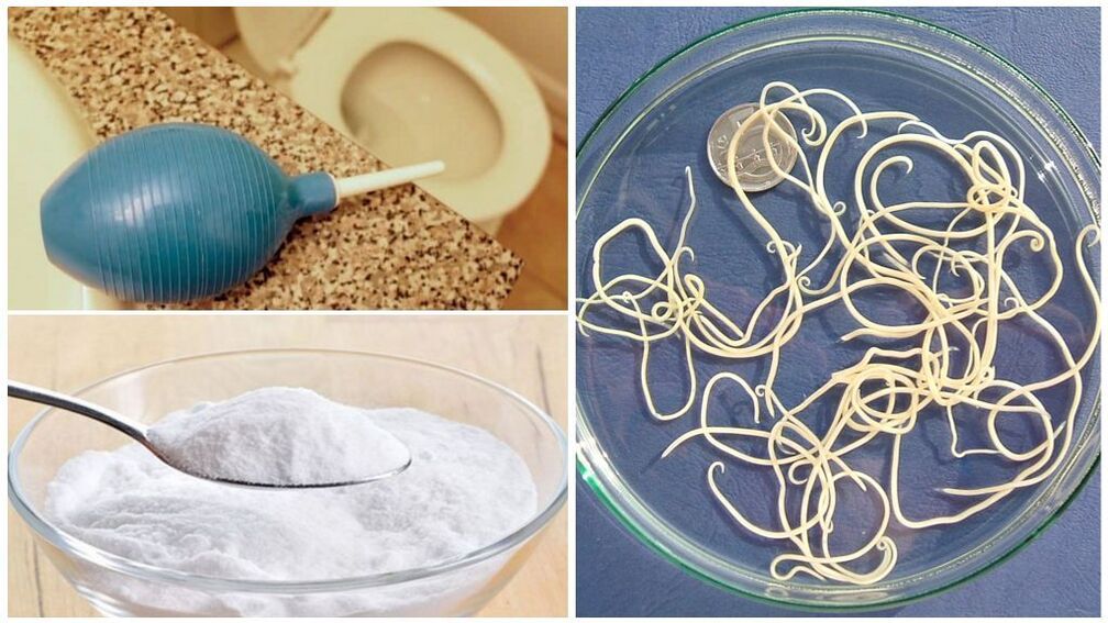 baking soda against parasites